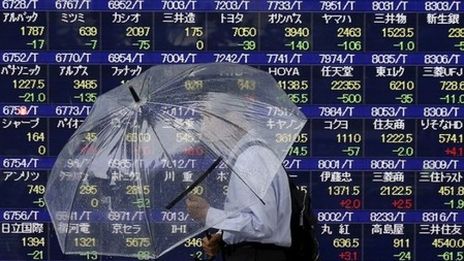 Nikkei hits record high; investors await Fed chair's testimony