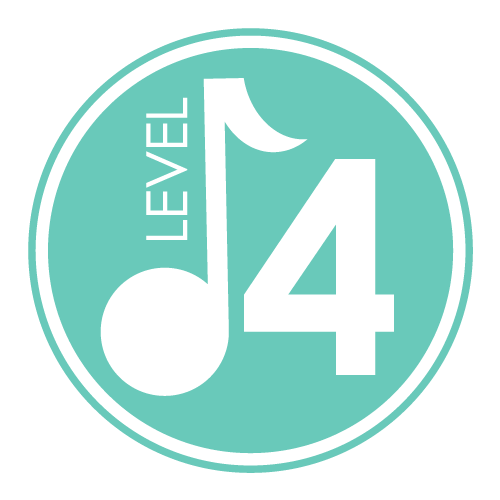 Kindermusik Level 4 classes are music and movement classes for big kids.